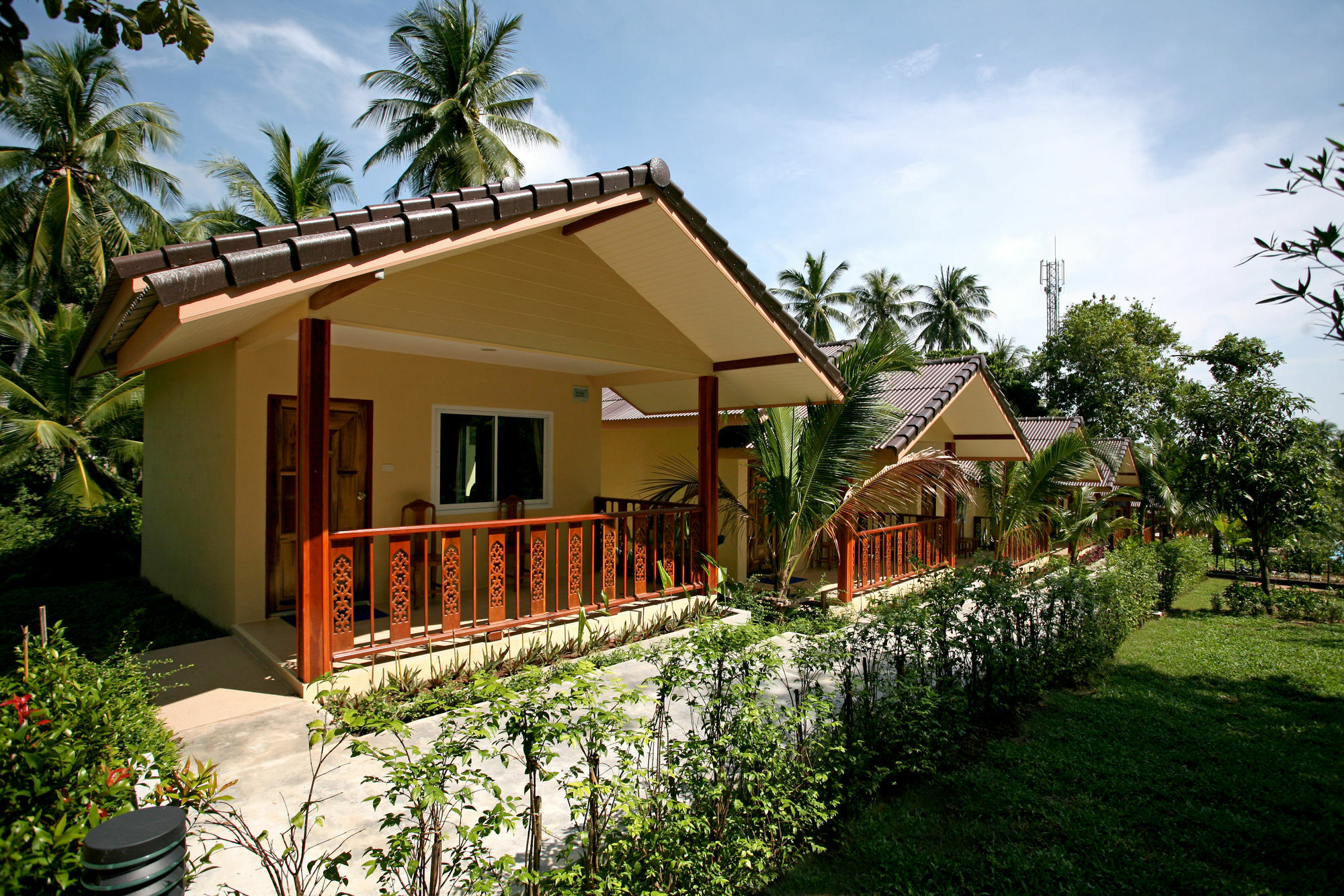 The Fisherman'S Chalet Villa Natien Beach  Exterior photo